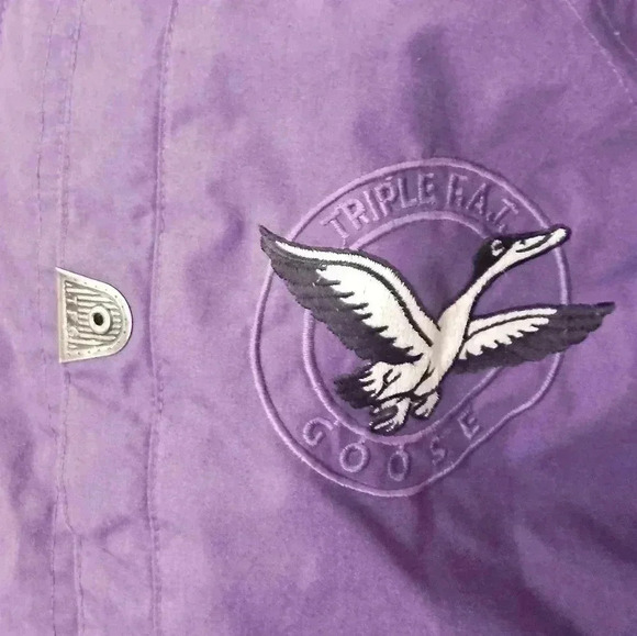 TRIPLE FAT GOOSE JACKET SIZE SMALL BY TURBO SPORTSWEAR EUC NO HOOD - Picture 6 of 16